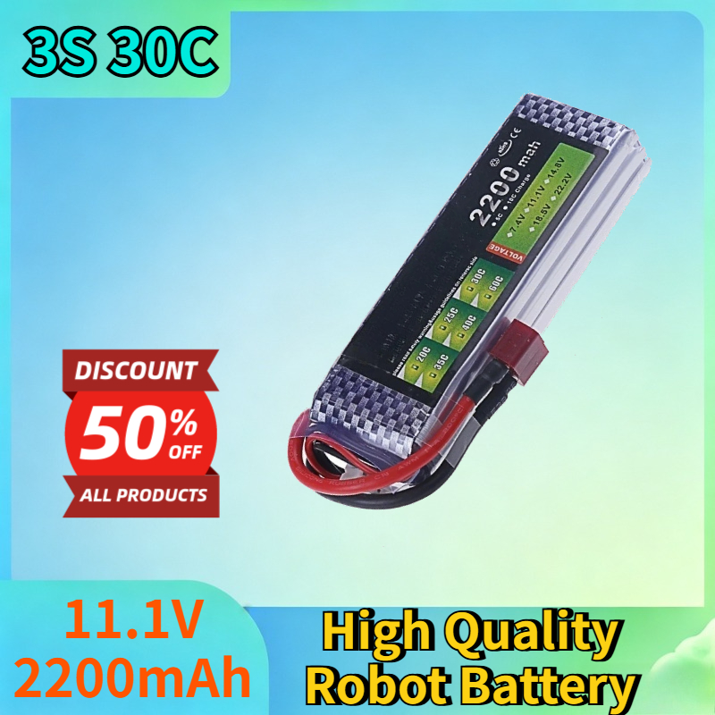 Drone Battery 3S - Nova Bateria Recarregável Li-po 3S 30C