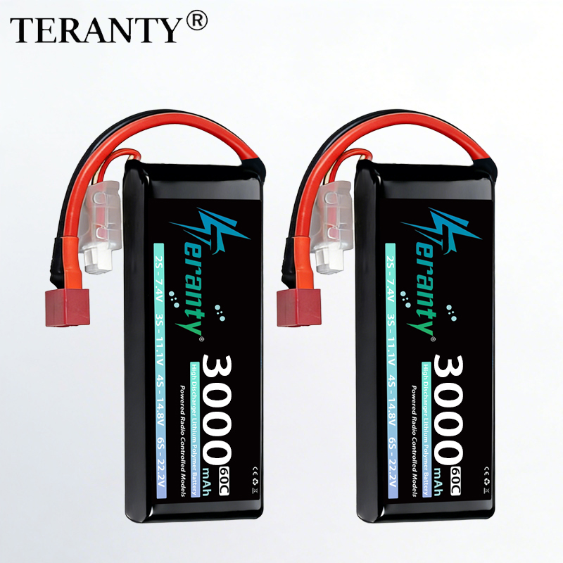 Drone Battery Lipo - Bateria Lipo TERANTY 2S 3000mAh 7.4V