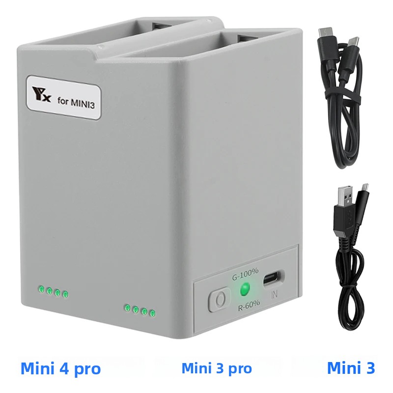 Drone Battery Smart - Hub carregador para dji mini 4
