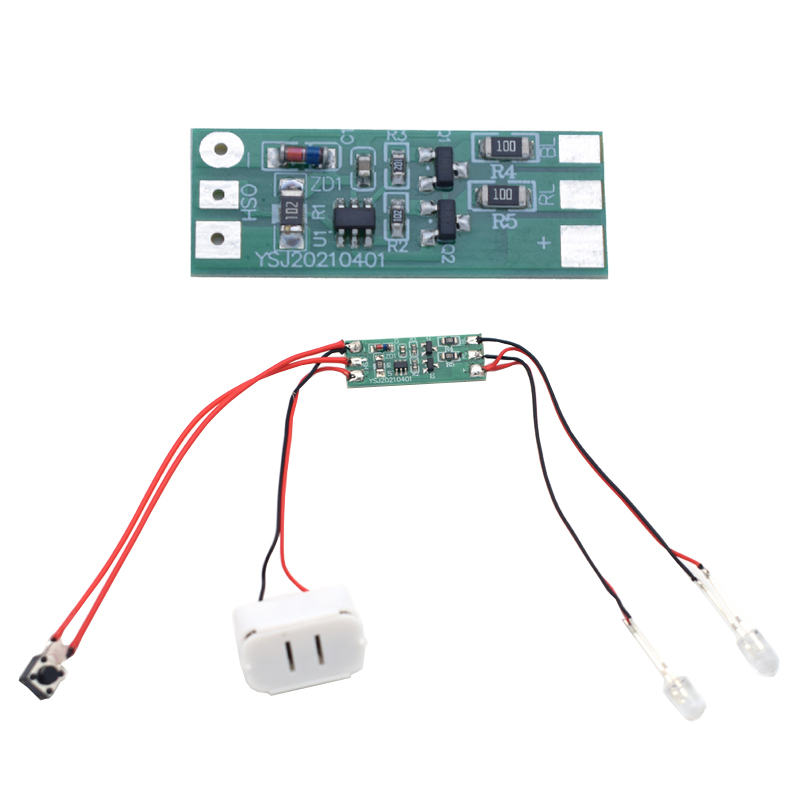 Drone Battery Alarm - Módulo piscante estroboscópico 3-12v, vermelho, azul,