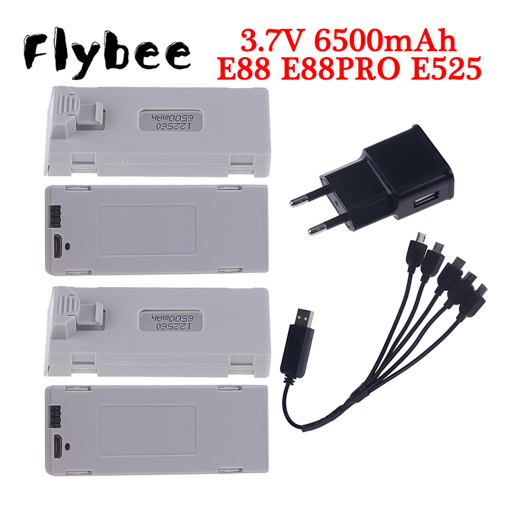 Drone Battery Lipo - RC Quadcopter Drone Baterias, E88 Bateria,