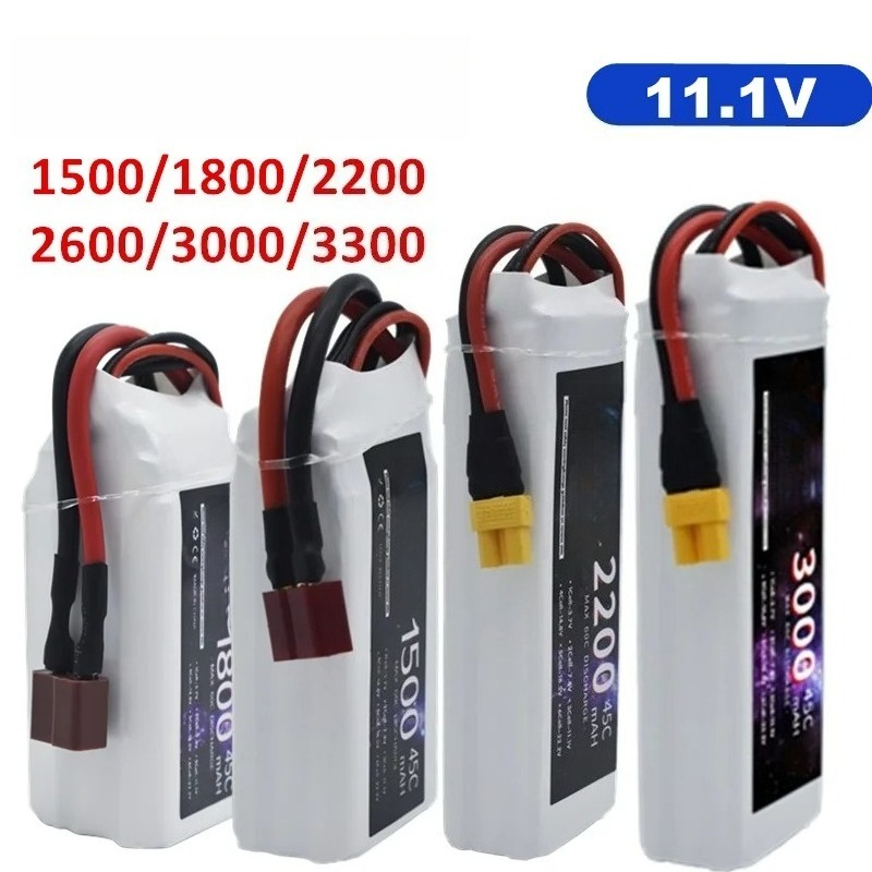 Drone Battery Li-Ion - Bateria LiPo 3S 1500mAh 1800mAh 2200mAh