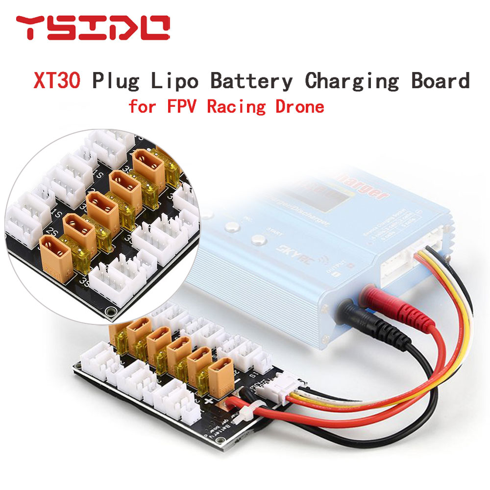Drone Battery Parallel Board - 1s-3s 20a xt30 plugue bateria de