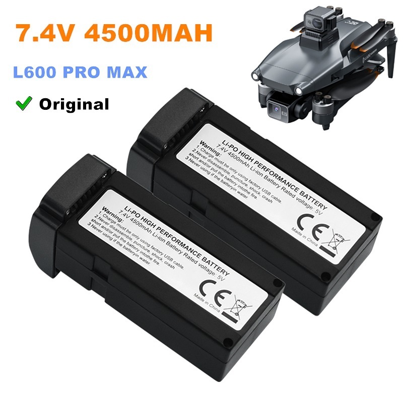 Drone Battery Li-Ion - 7.4v 4500mah LI-PO Bateria L600 Pro