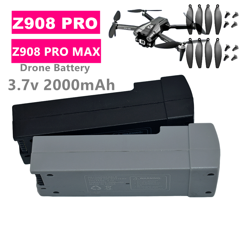 Drone Battery Plate - Bateria z908 pro drone 3.7v 2000mah