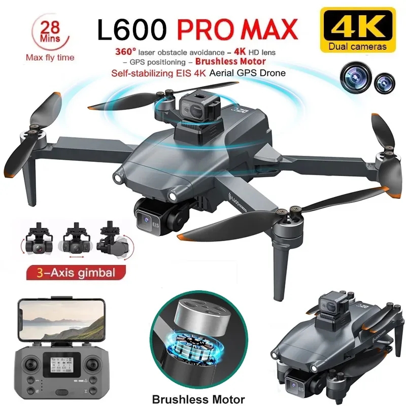 Drone Battery Box - L600 pro max gps drone profissional