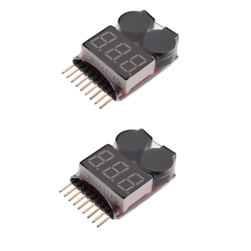 Drone Battery Voltage Checker - Verificador de tensão de bateria lipo