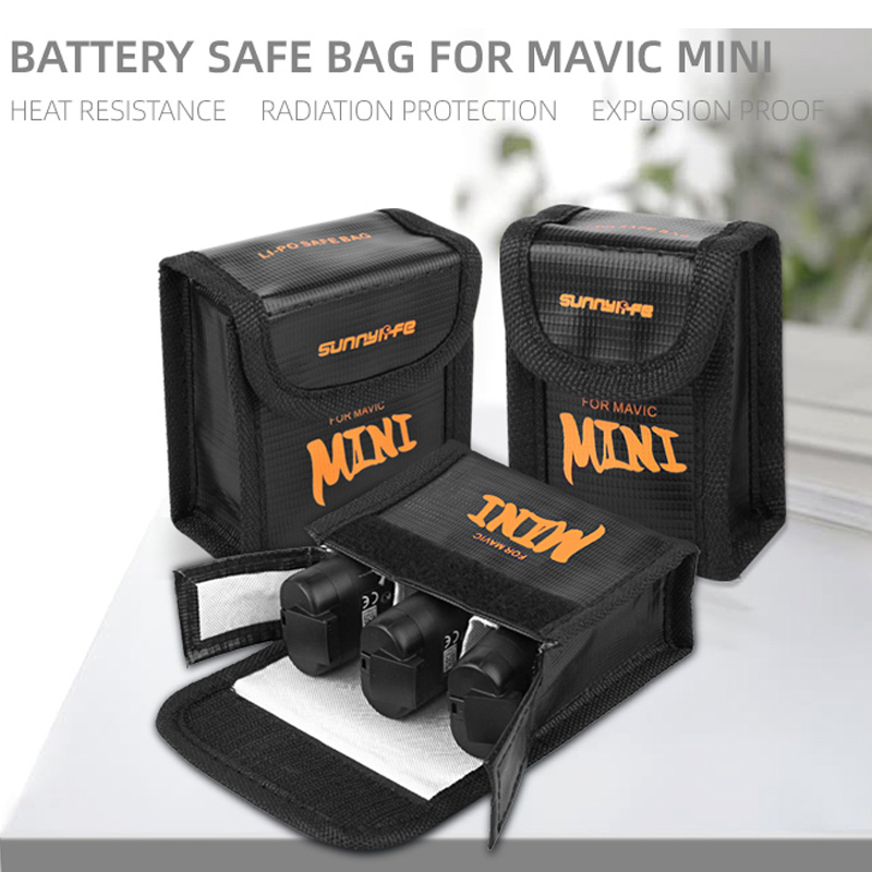 Drone Battery Bag - Saco seguro de bateria para dji