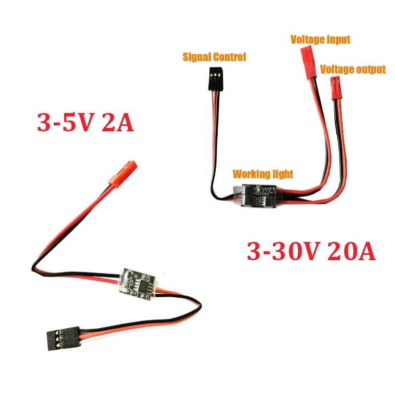 Drone Battery High Voltage - Interruptor Eletrônico de Controle Remoto de