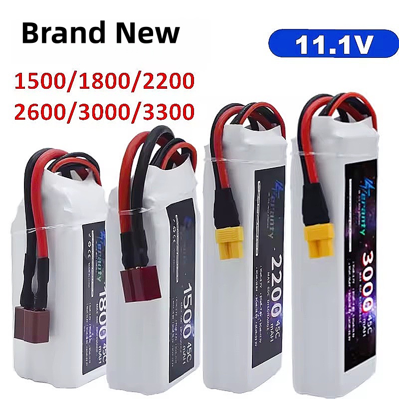 Drone Battery Li-Ion - Bateria lipo 11.1v 3s 1500mah 1800mah