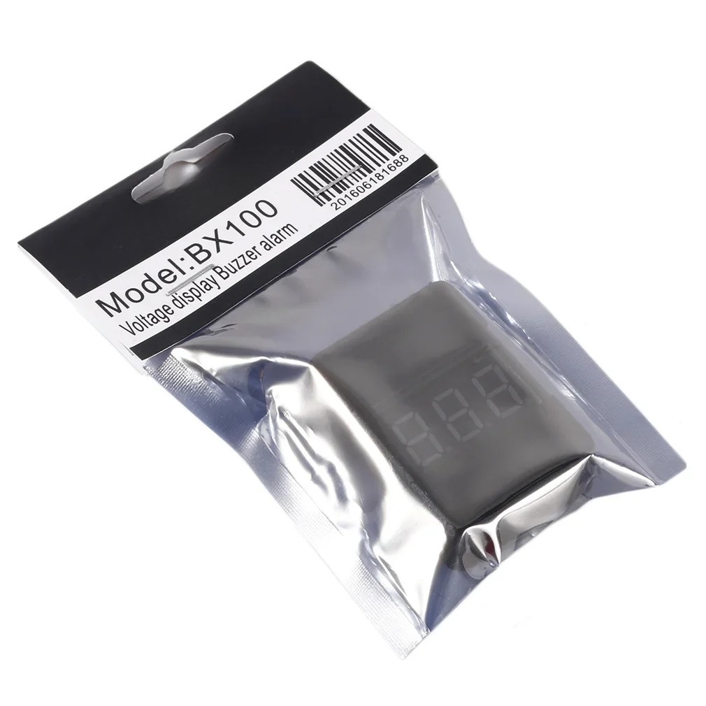 Drone Battery Alarm - BX100 1-8S Lipo Bateria Testador de