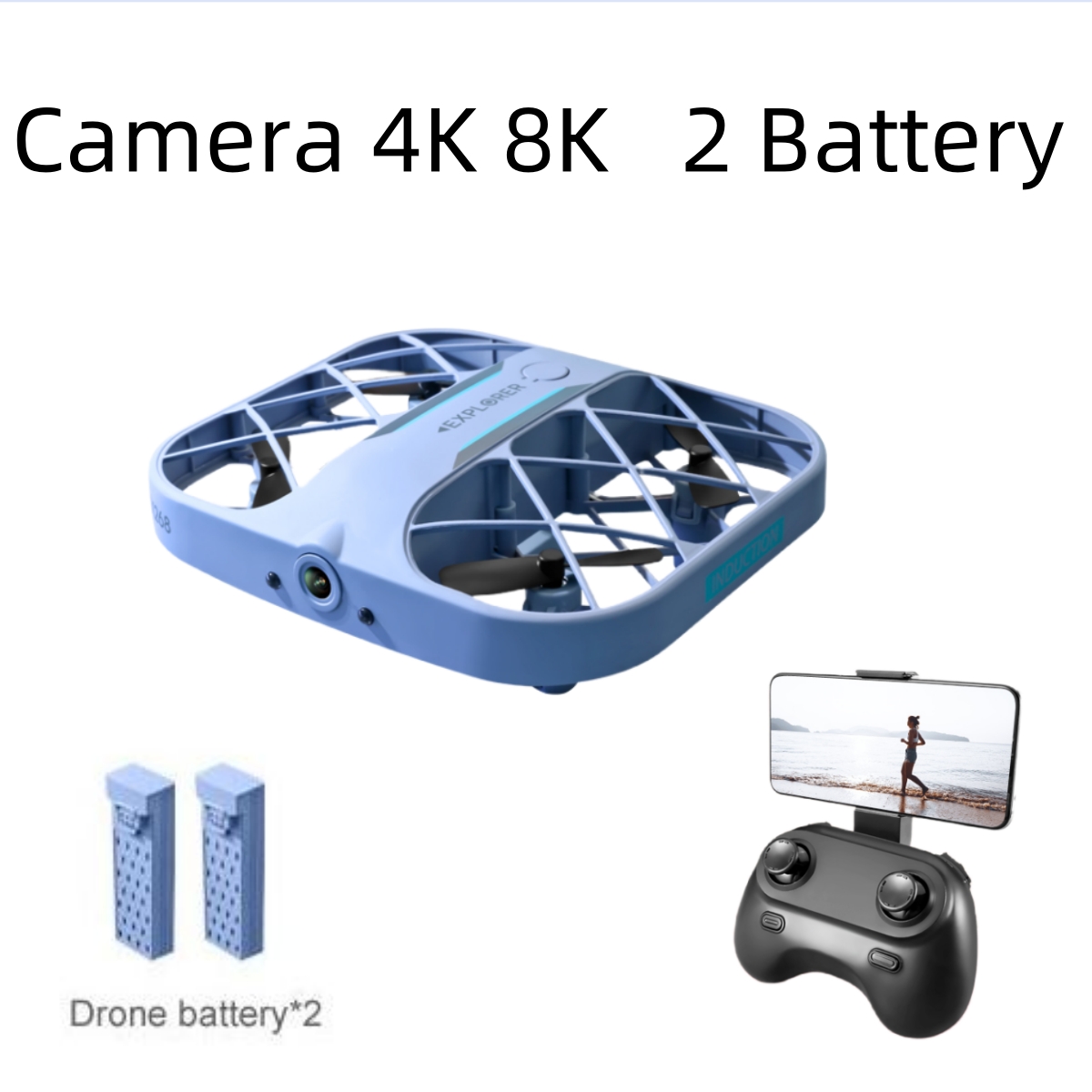 Drone Battery Case - Drone JJRC H107 FPV RC com
