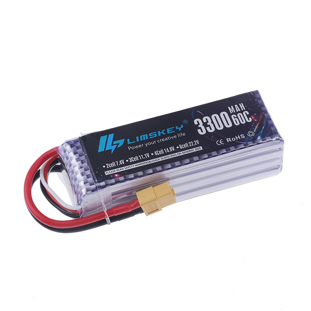 Bateria LiPo 4S 14.8V 3300mAh  - Drone Battery 4S avaliação e preço