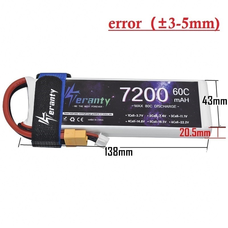 Bateria Lipo Softcase 2S 7.4V  - Drone Battery 6S avaliação e preço