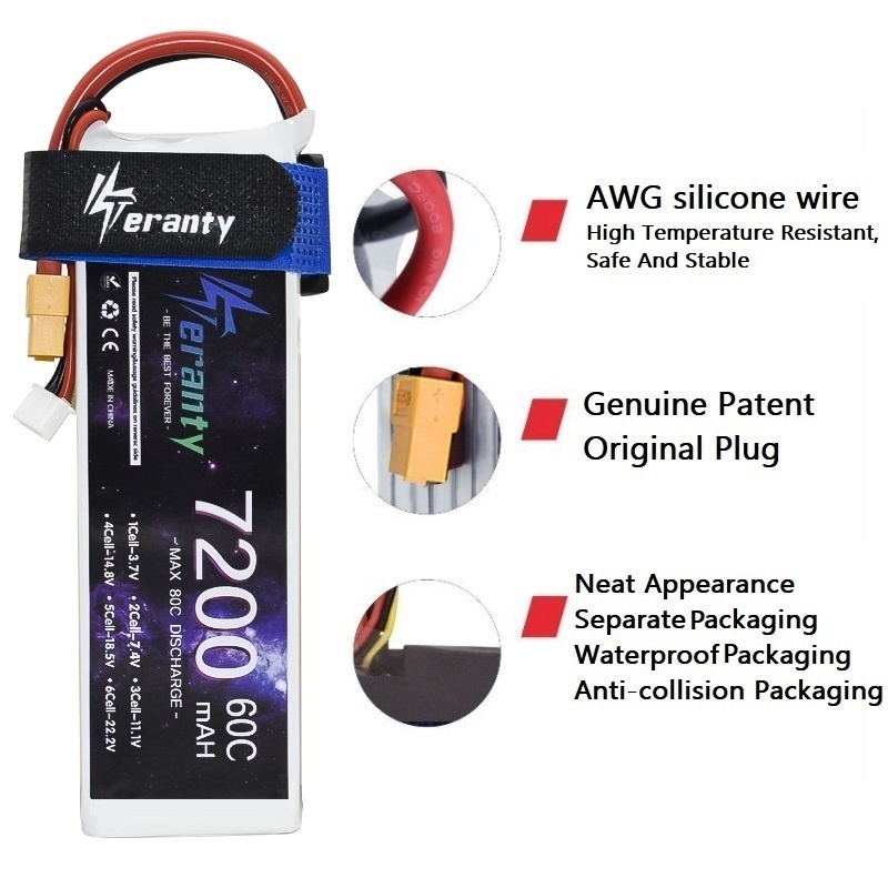 Bateria Lipo Softcase 2S 7.4V  - Drone Battery 6S avaliação e preço