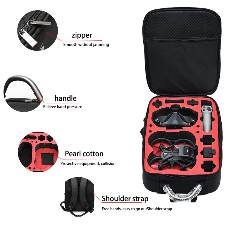 Caso portátil mochila náilon s - Drone Battery Bag avaliação e preço
