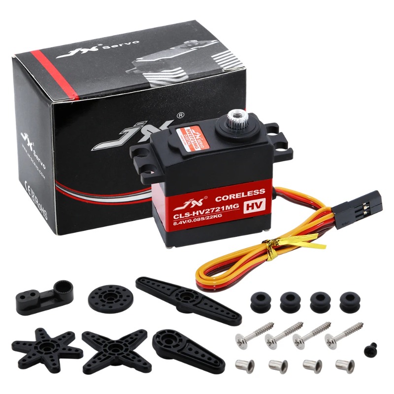 Jx servo CLS-HV2721MG 22kg min - Drone Battery High Voltage avaliação e preço