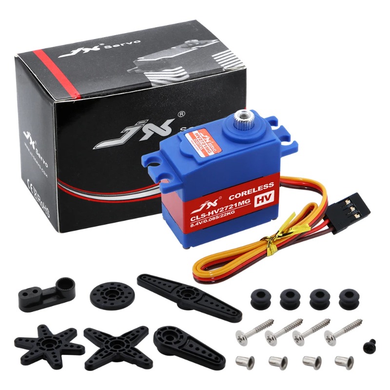 Jx servo CLS-HV2721MG 22kg min - Drone Battery High Voltage avaliação e preço