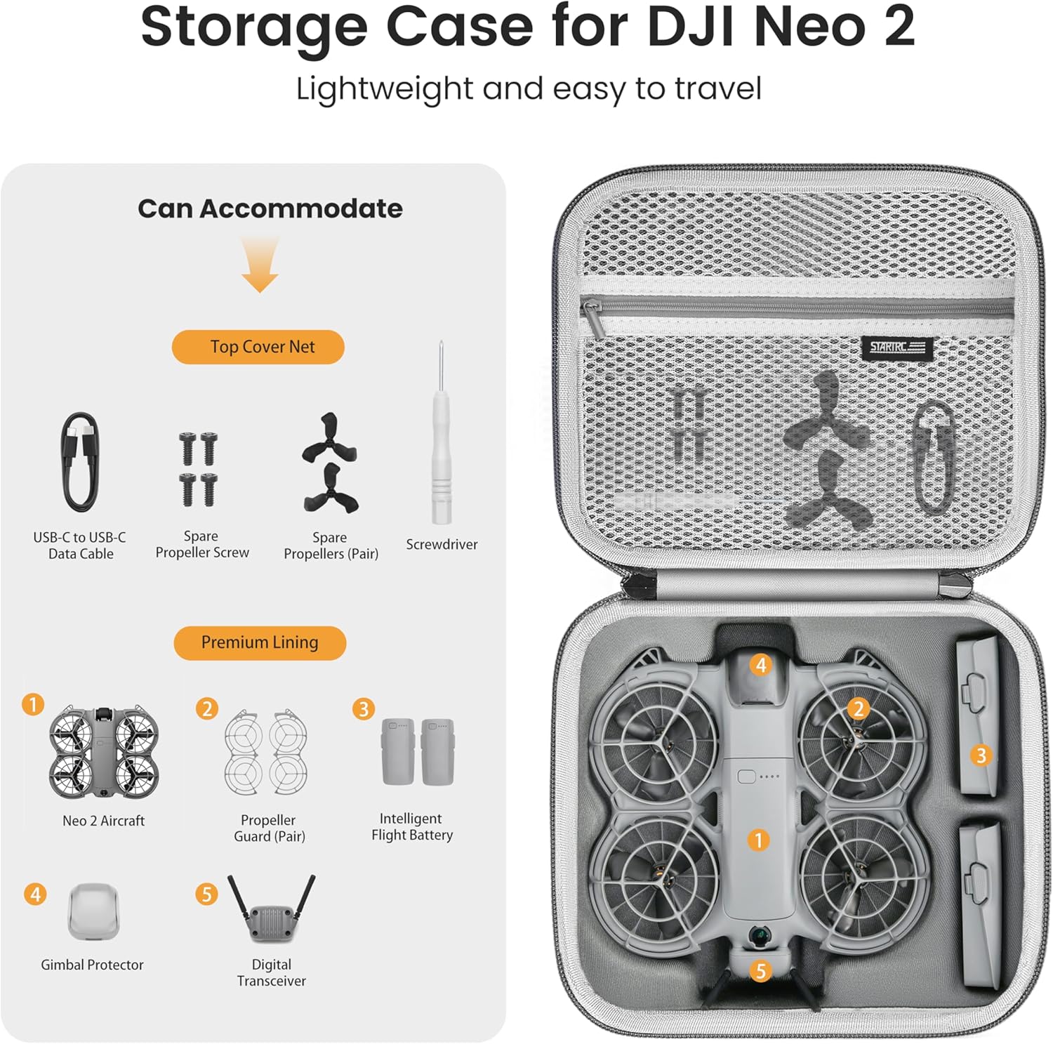 STARTRC Neo 2 Bolsa de Ombro P - Drone Battery Box avaliação e preço