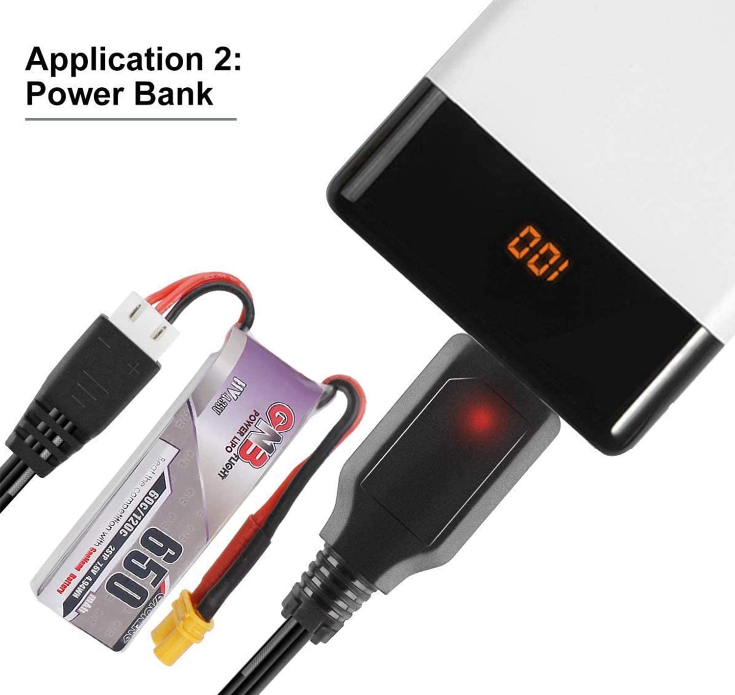 1 pacote XH-3P equilíbrio 7.4v - Drone Battery Balance Charger avaliação e preço
