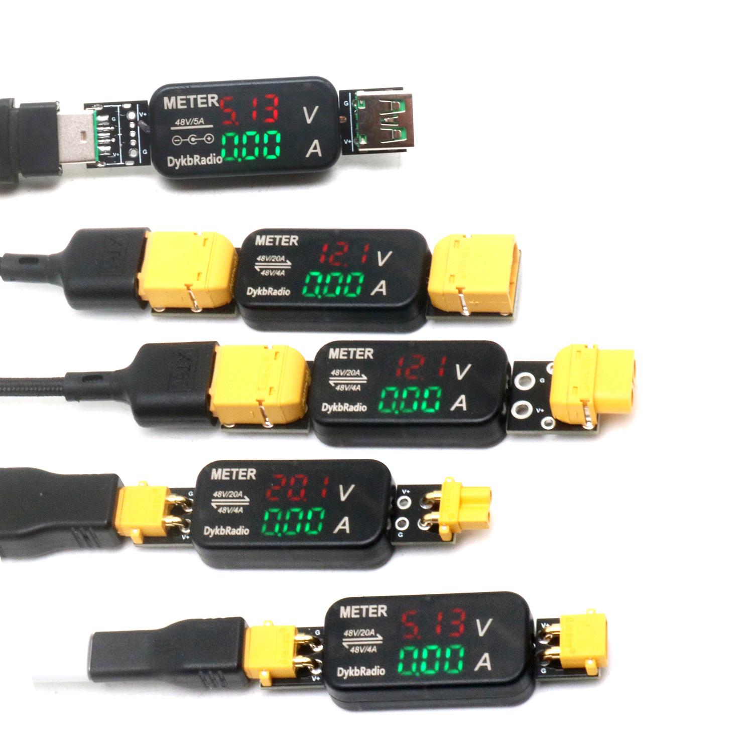 Usb xt30 xt60 dc 20a medidor d - Drone Battery Voltage Checker avaliação e preço