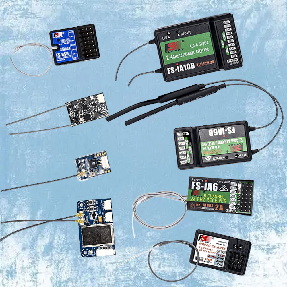 Flysky RC Receiver FS-IA6 IA6B - Drone Battery Lipo avaliação e preço