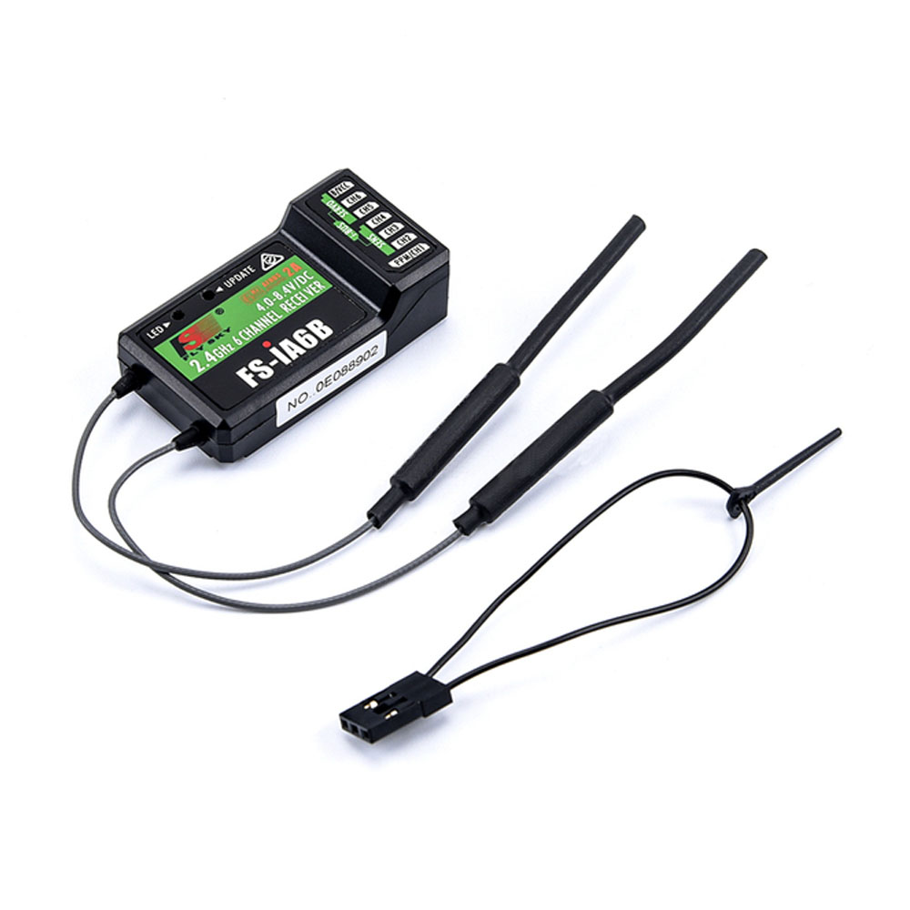 Flysky RC Receiver FS-IA6 IA6B - Drone Battery Lipo avaliação e preço