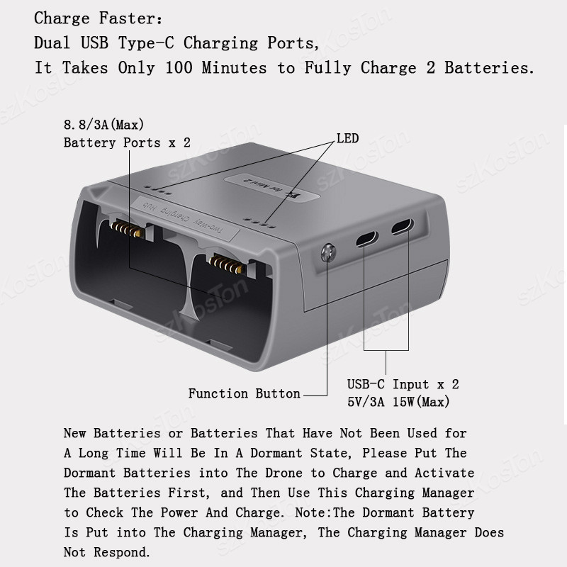Hub de Carregamento para DJI M - Drone Battery Smart avaliação e preço