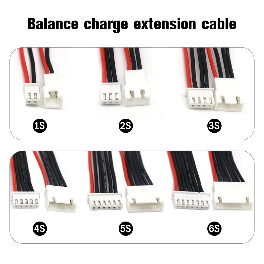 5 pçs/lote JST-XH 1S 2S 3S 4S  - Drone Battery 6S avaliação e preço