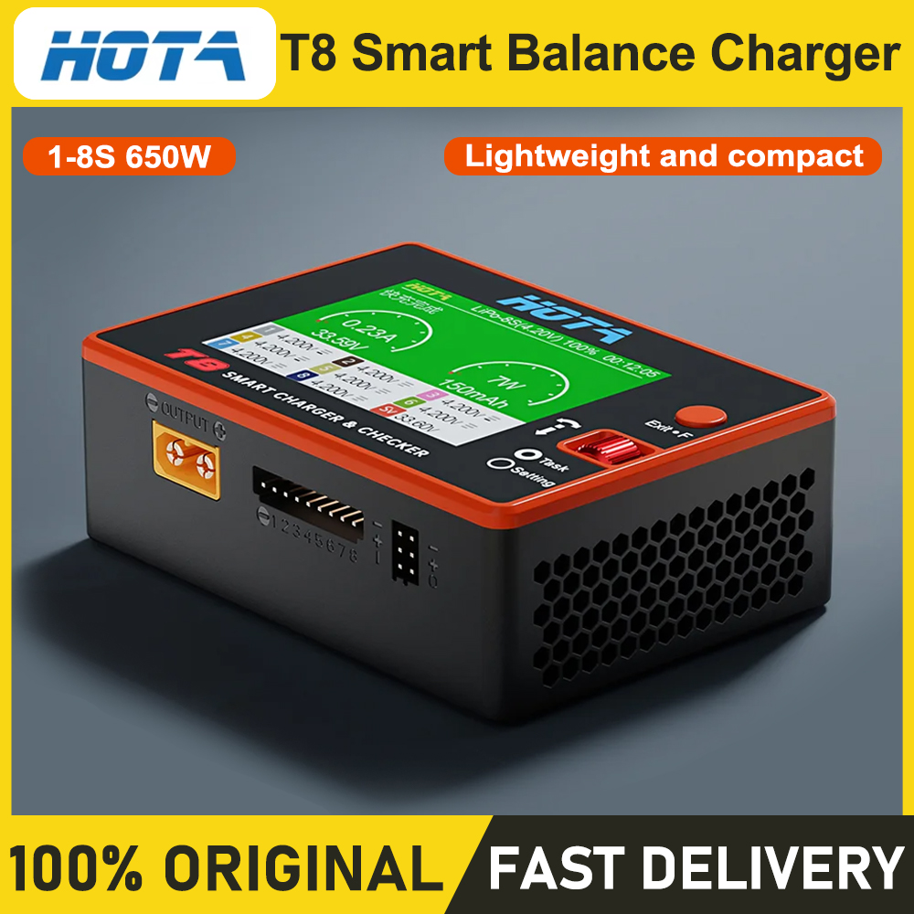 Carregador Inteligente HOTA T8 - Drone Battery Smart avaliação e preço