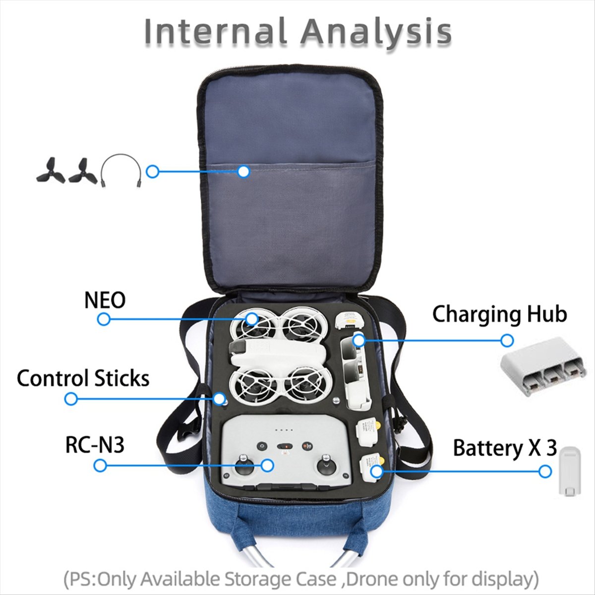 (A26M) Bolsa de Transporte Imp - Drone Battery Bag avaliação e preço