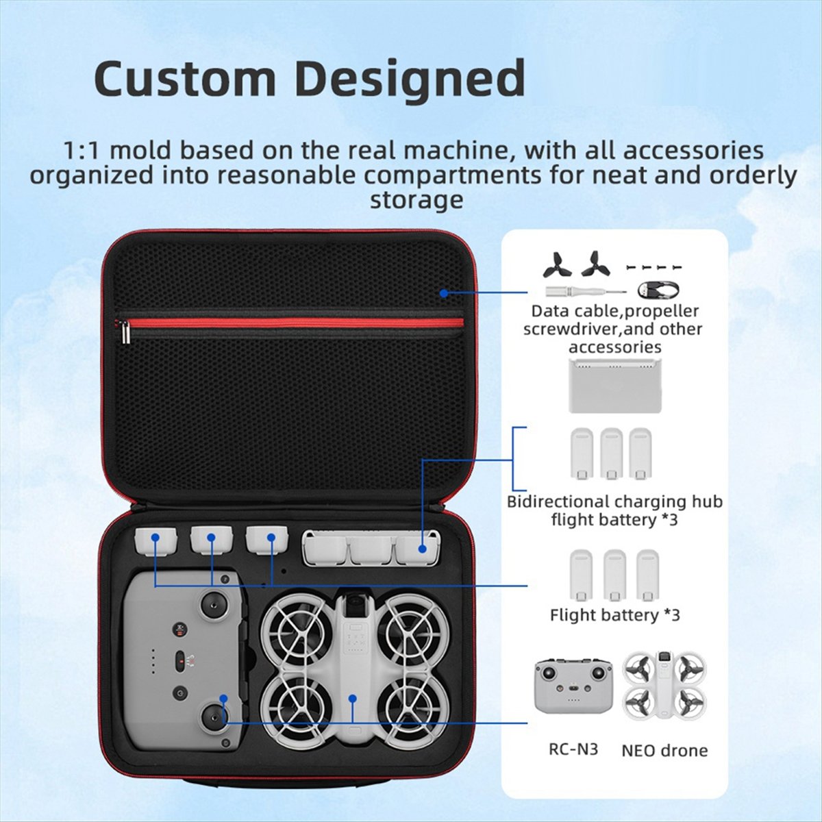 Bolsa de Transporte A43M para  - Drone Battery Strap avaliação e preço