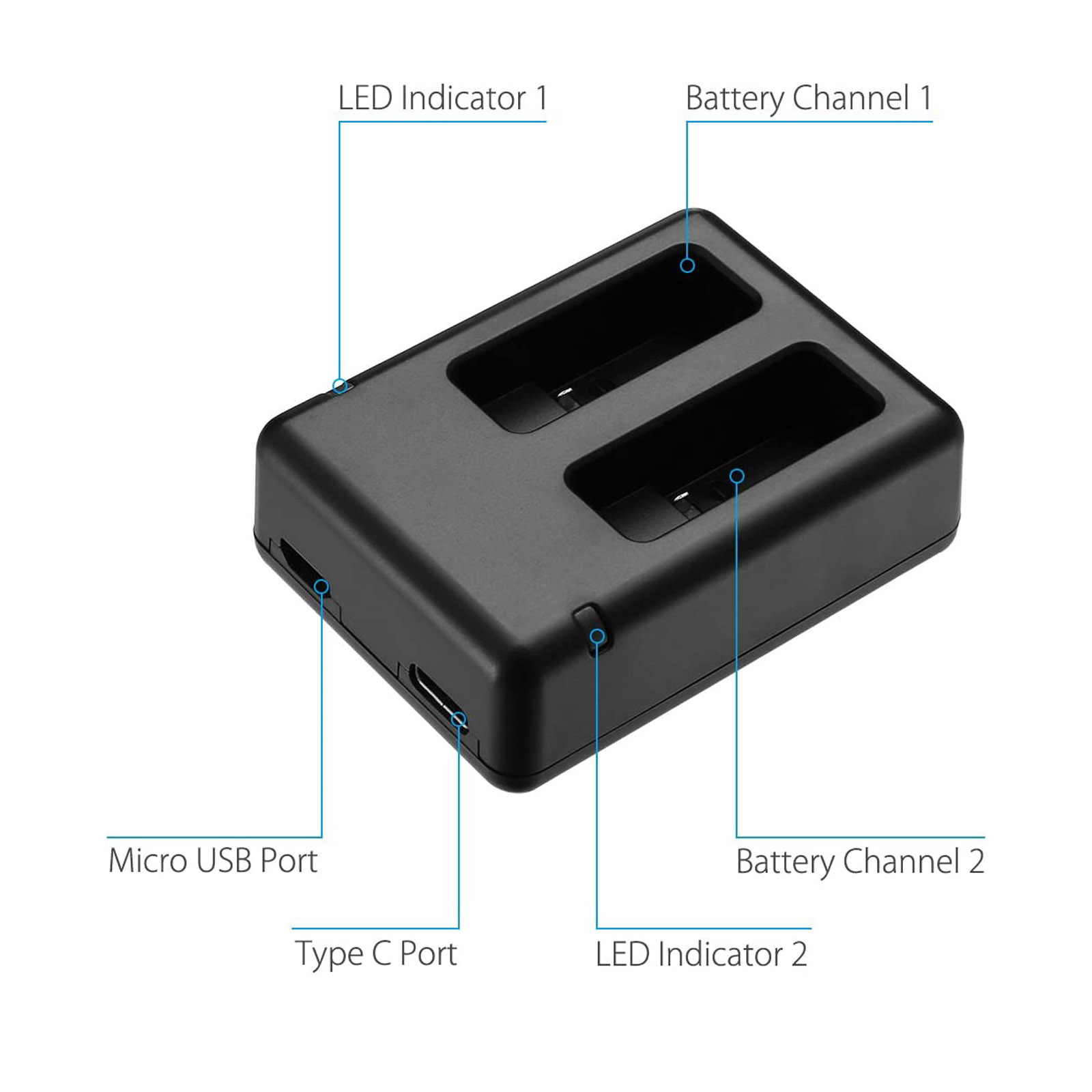 Adequado para gopro hero 5 car - Drone Battery Charger avaliação e preço