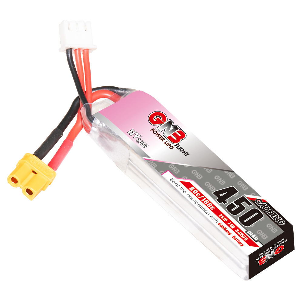 Bateria lipo gnb hv 2s 7.6v 45 - Drone Battery Lipo avaliação e preço