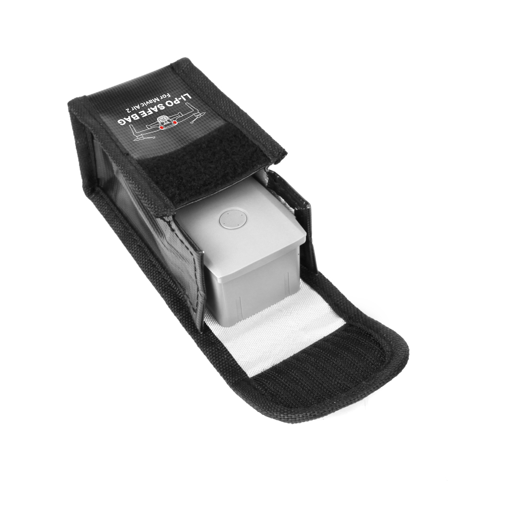 Para dji air 2s lipo saco segu - Drone Battery Bag avaliação e preço
