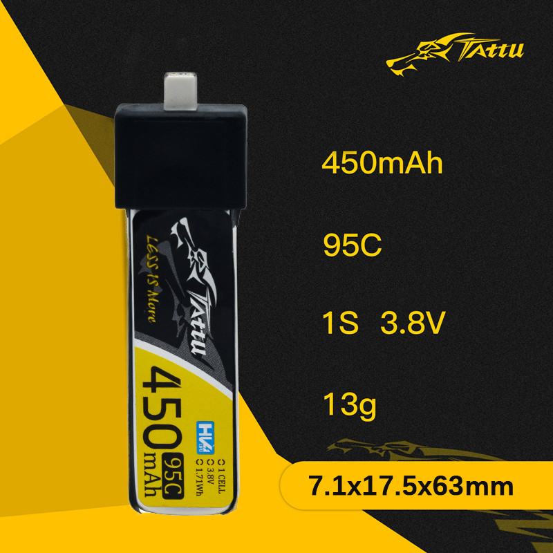 3 pçs nova tattu 450/500/550ma - Drone Battery 3S avaliação e preço