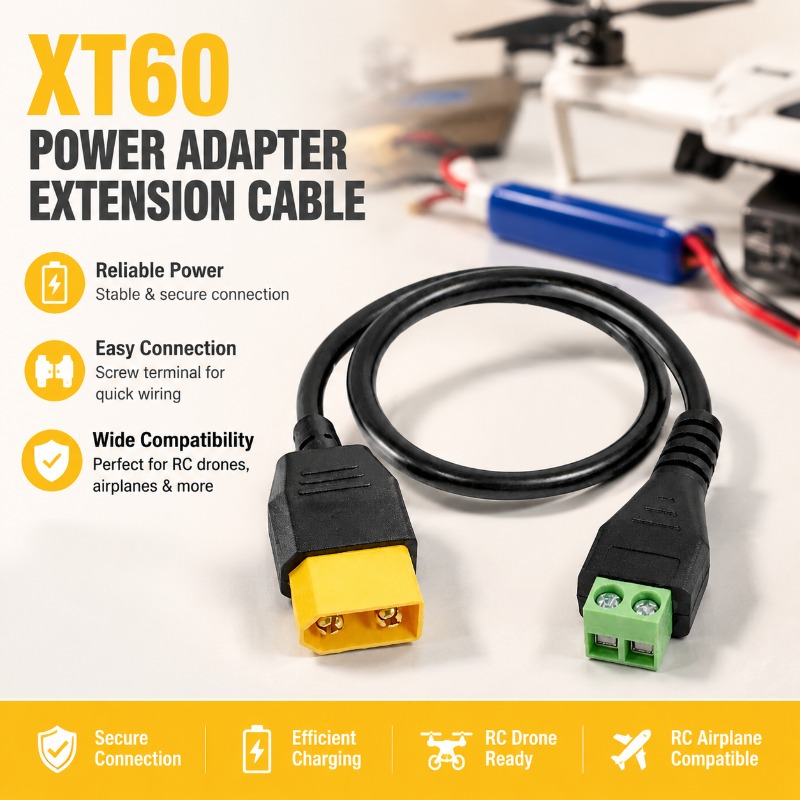 Cabo Adaptador XT60 Macho-Fême - Drone Battery Balance Charger avaliação e preço
