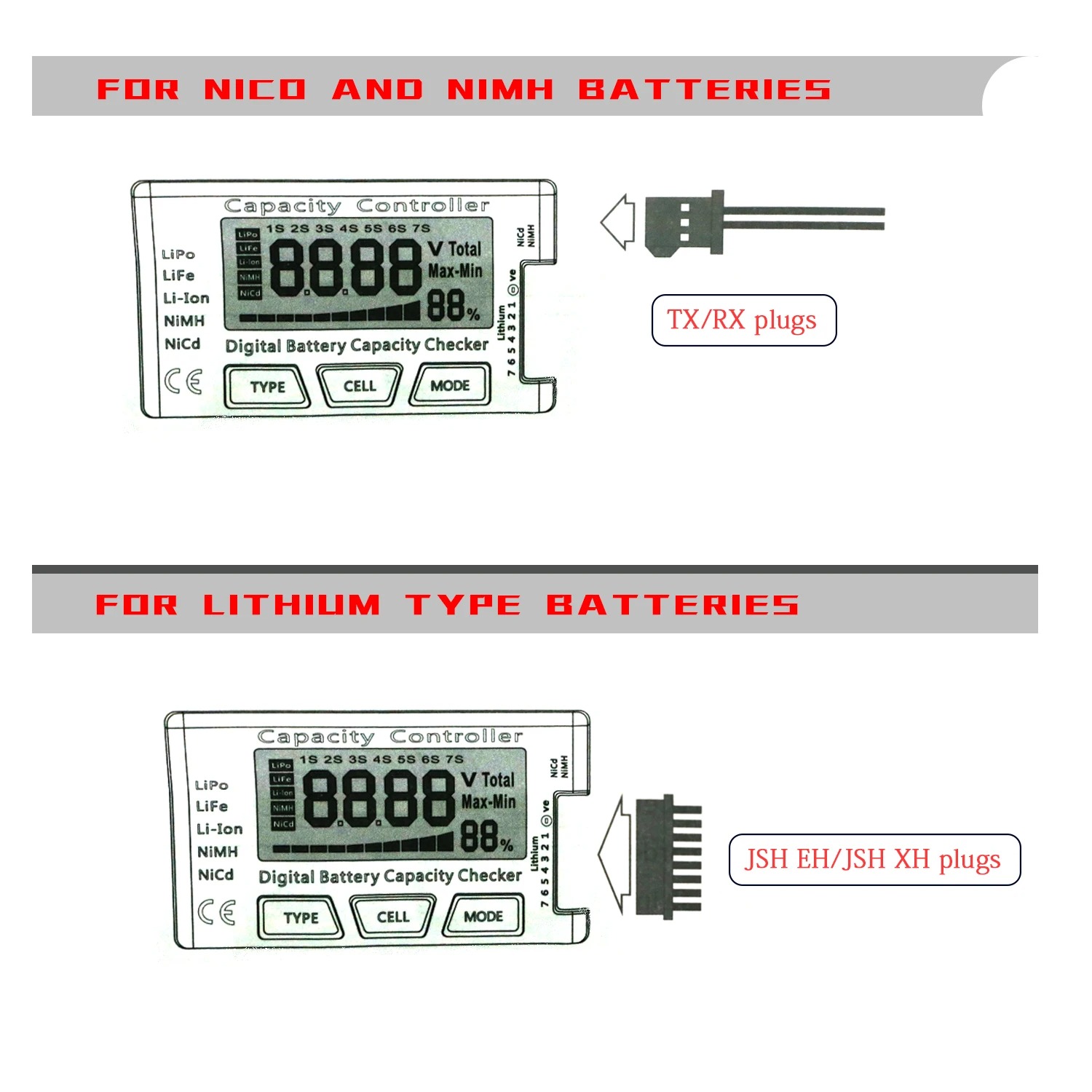 Medidor de Células RC 7 em 1 D - Drone Battery Alarm avaliação e preço