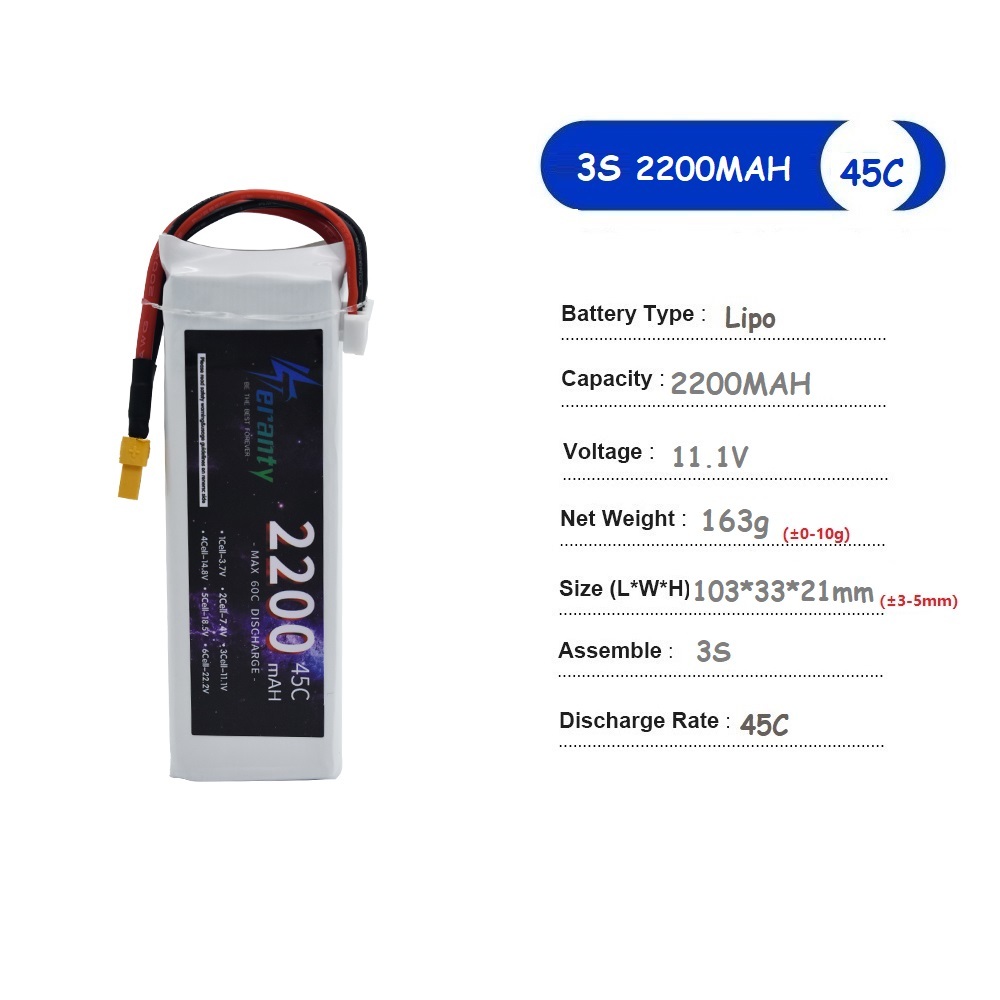 Bateria lipo 11.1v 3s 1500mah  - Drone Battery Li-Ion avaliação e preço