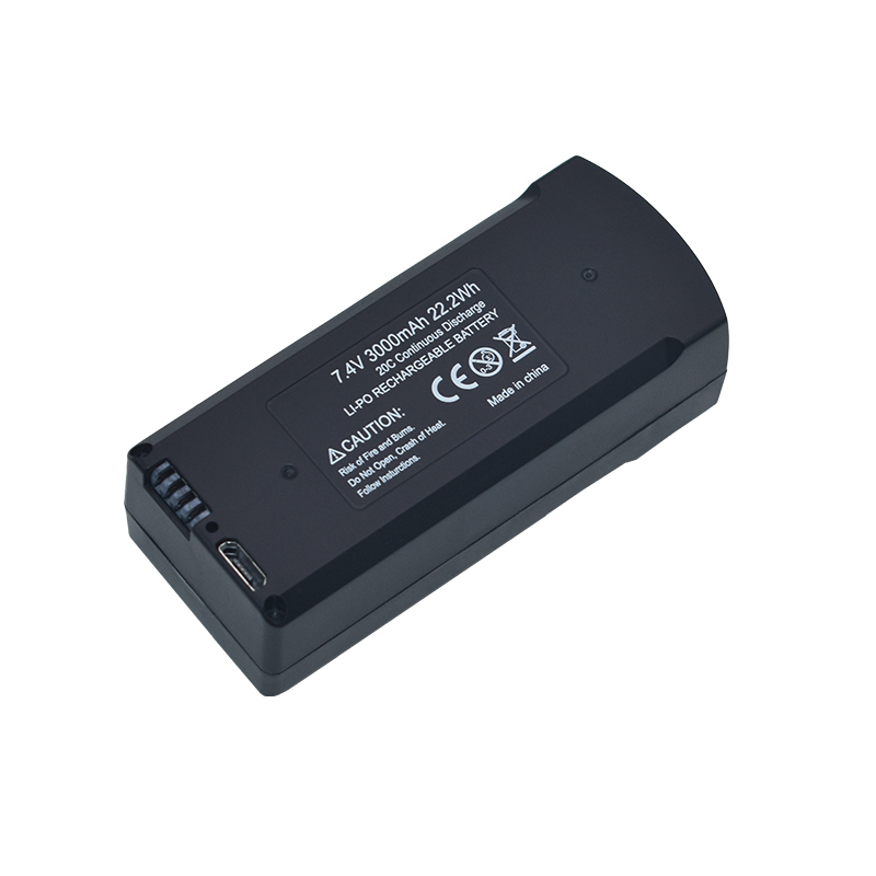 Bateria GPS V198 7.4V 3000mAh  - Drone Battery Lipo avaliação e preço
