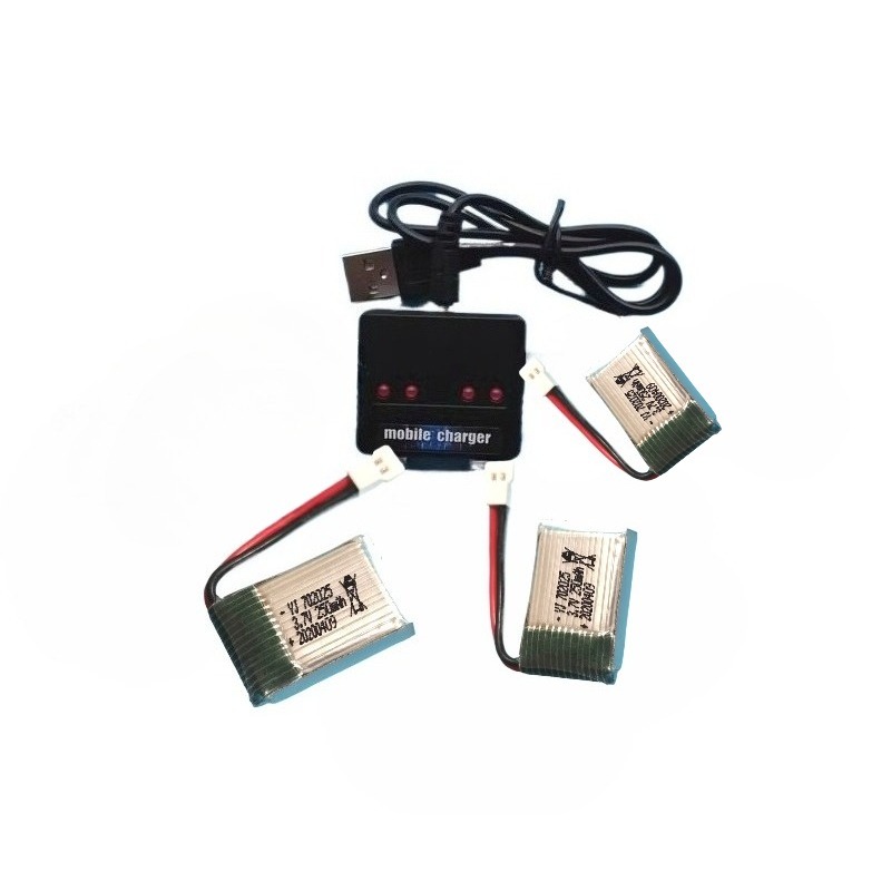 Vj 702025 para H2 H8 H48 U207  - Drone Battery Li-Ion avaliação e preço