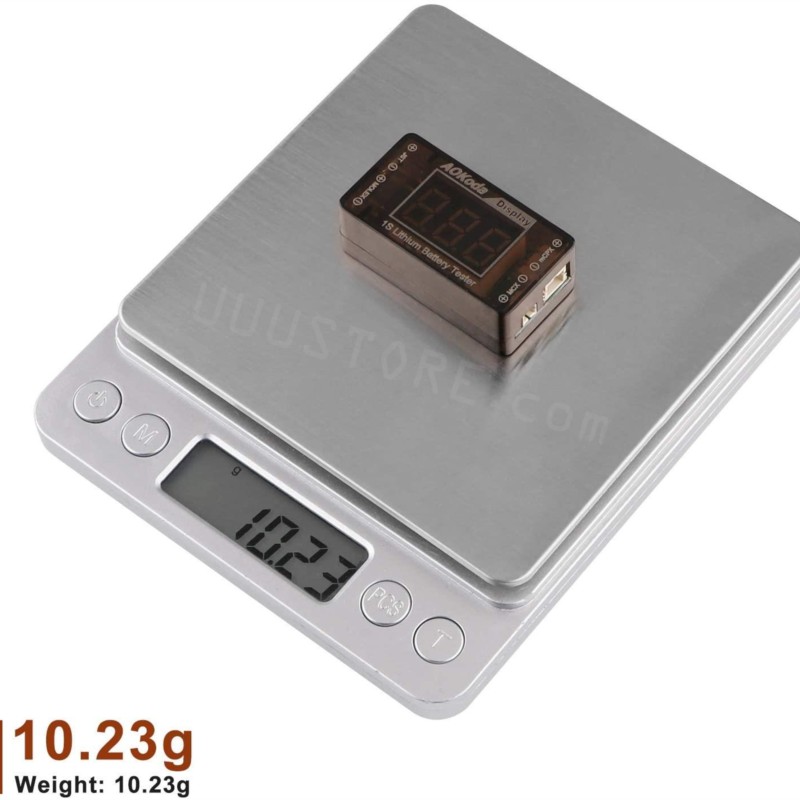 AOKoda AOK-041 1S LiPo Bateria - Drone Battery Voltage Checker avaliação e preço